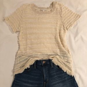 Anthropologie lightweight sweater top